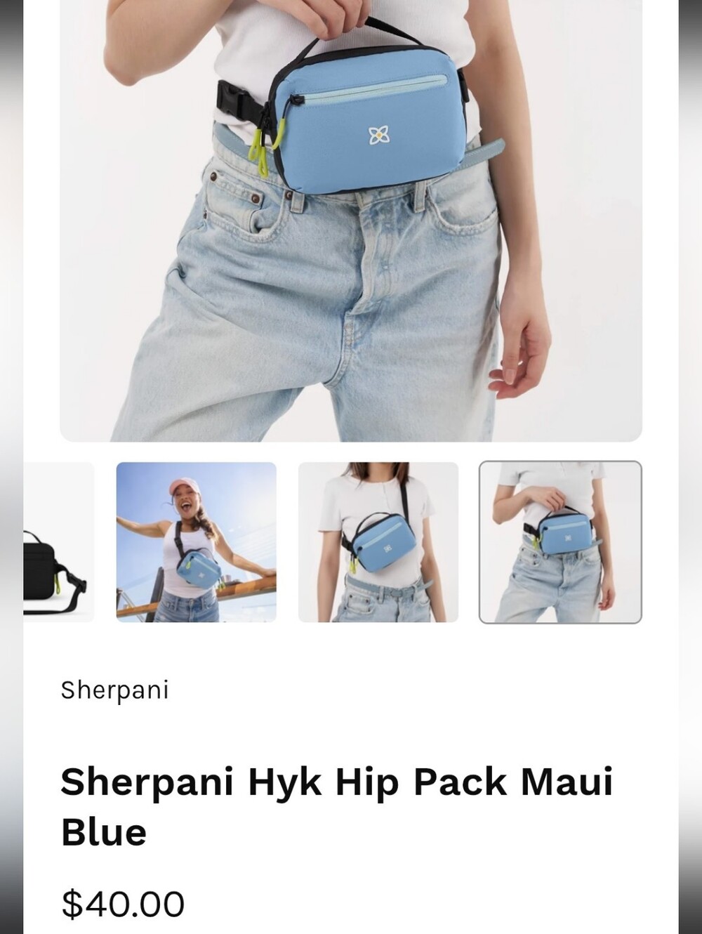 NWT Sherpani Hyk Hip Pack